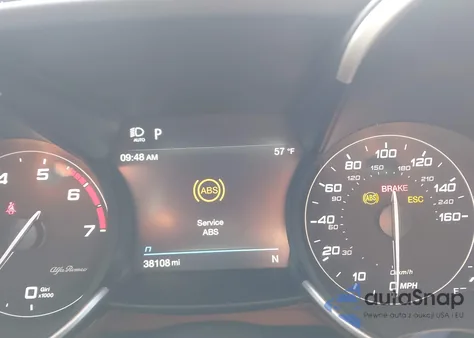 2020 Alfa Romeo Giulia Rwd z USA, uszkodzony, nr VIN ZARFAMAN2L7638132